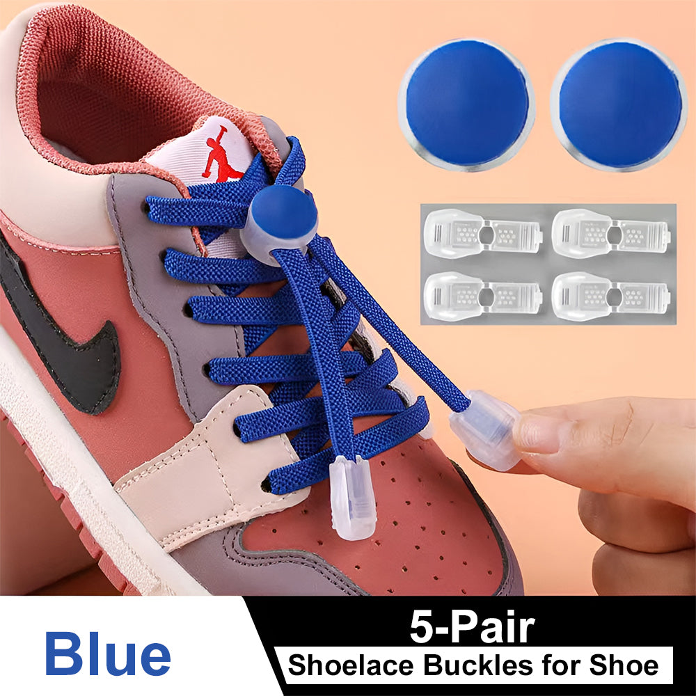 MF07835  5-Pair Shoelace Buckles For Shoe