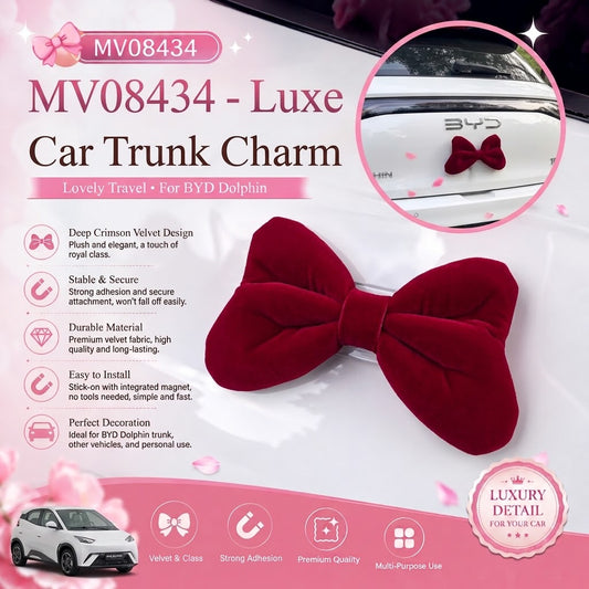 MV08434 Luxe Bow Car Trunk Charm