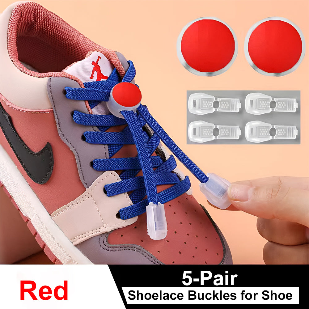 MF07835  5-Pair Shoelace Buckles For Shoe