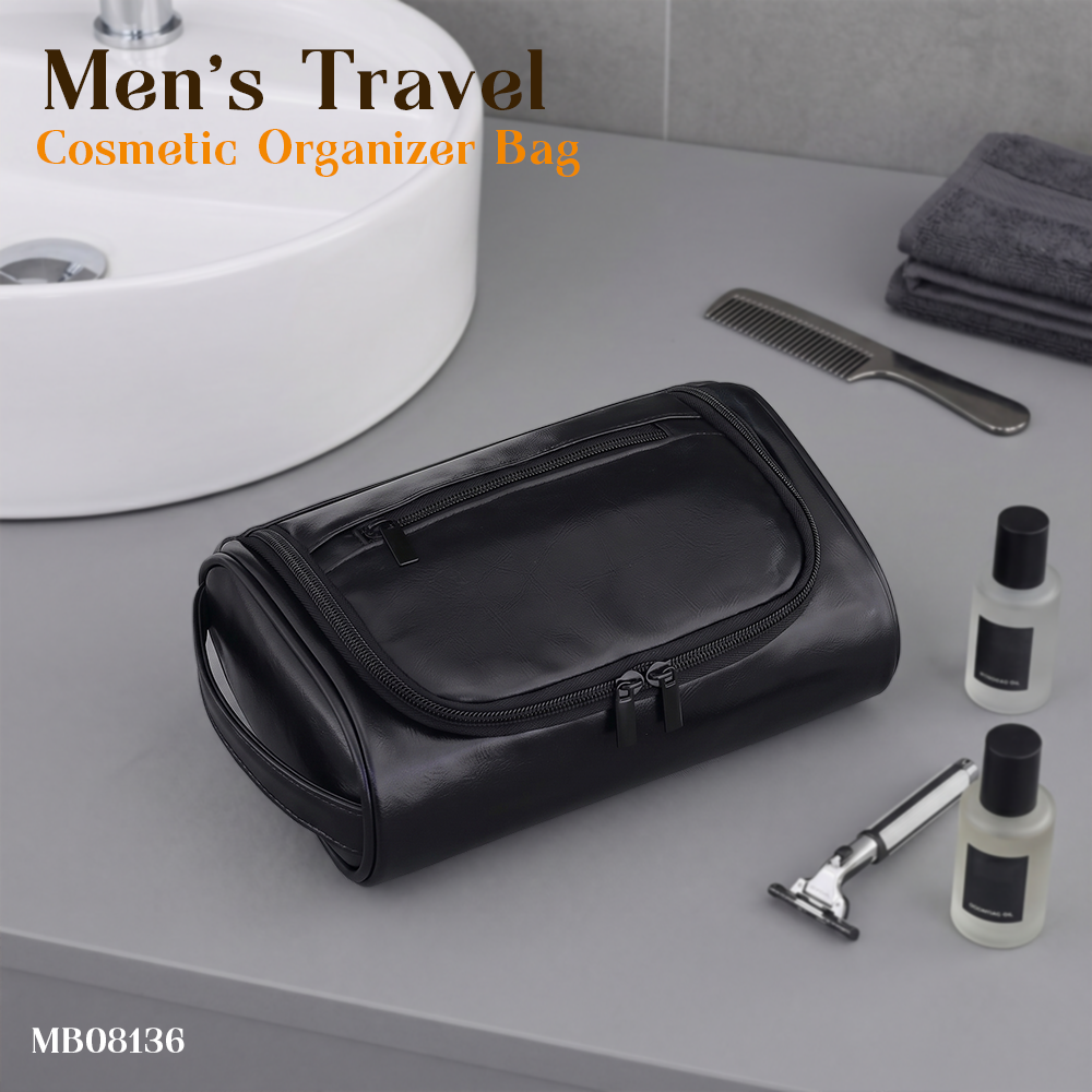 MB08136  Men's Travel Cosmetic Organizer Bag