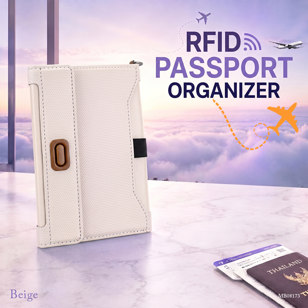 MB08173  RFID Passport Organizer