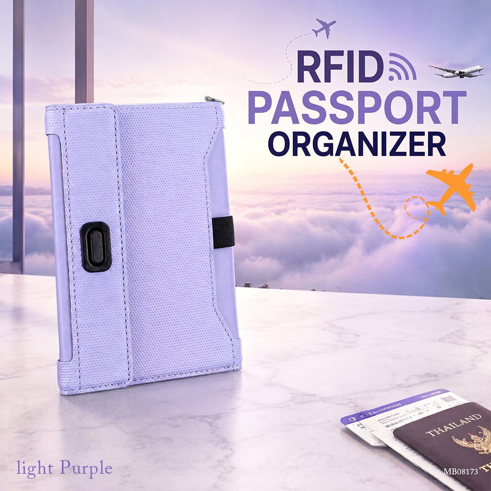 MB08173  RFID Passport Organizer