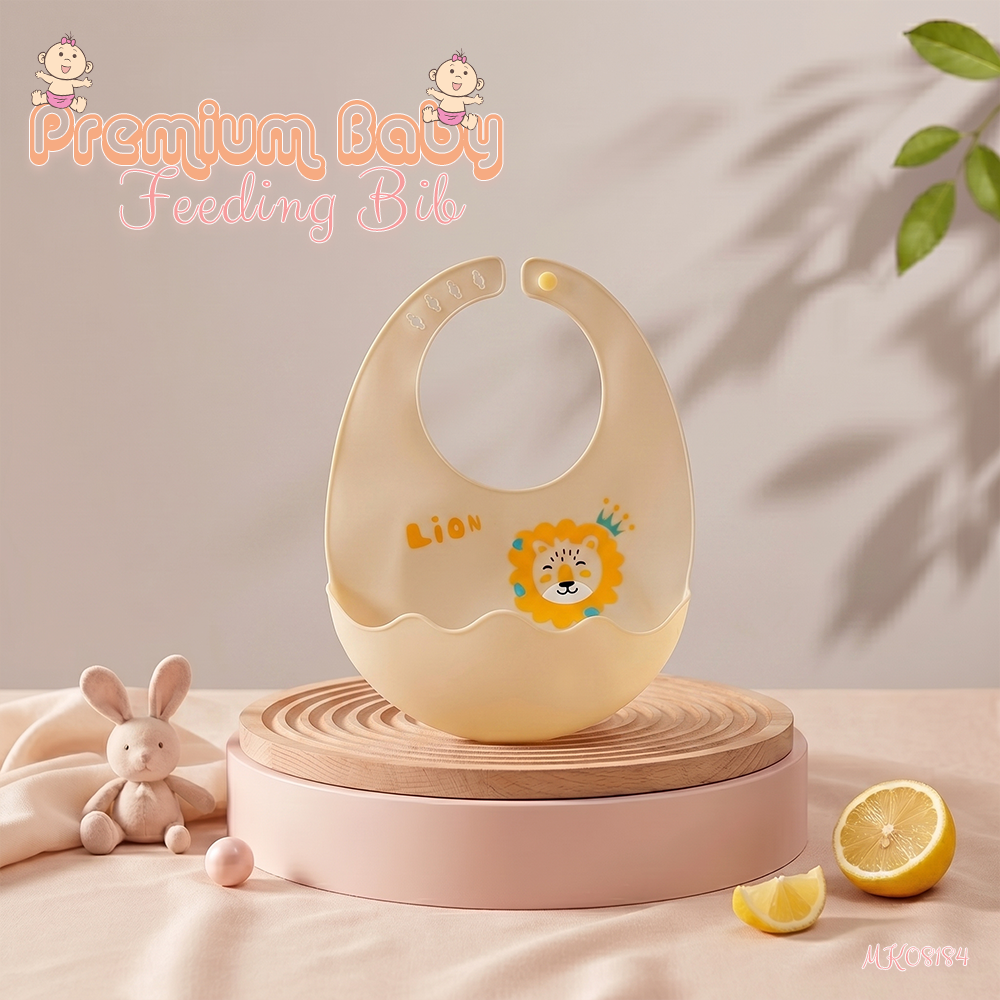 MK08184 Premium Baby Feeding Bib (2Pcs)