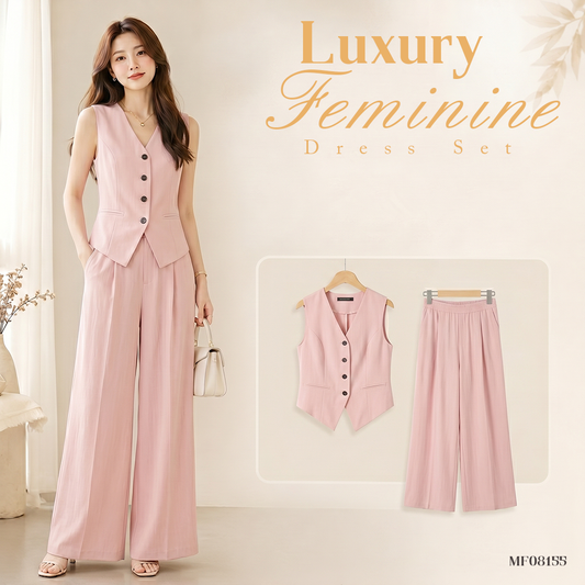 MF08155  Luxury Feminine Dress Set