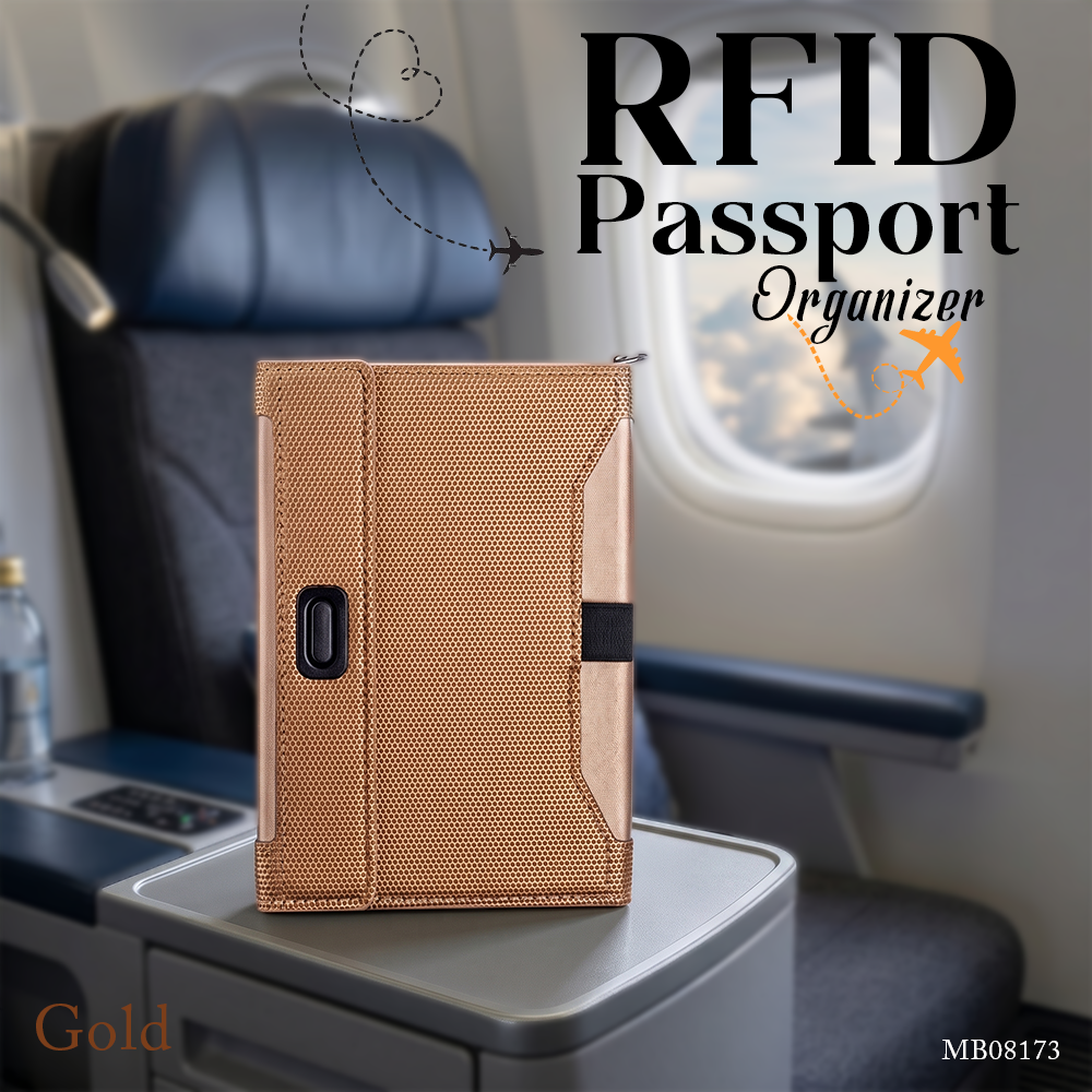MB08173  RFID Passport Organizer