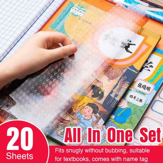 MO07034 Transparent Book Cover