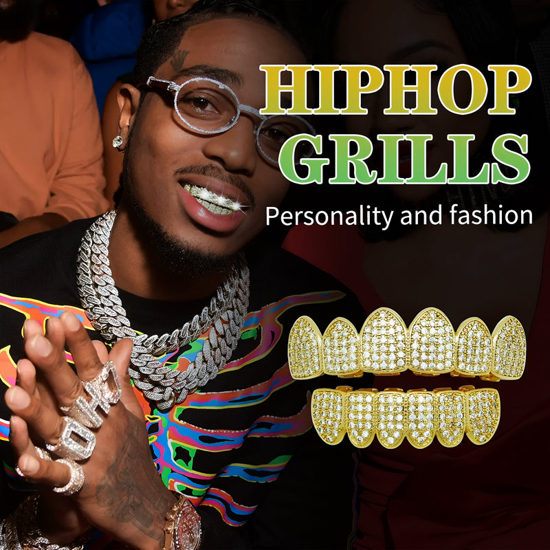 MF06938 Hip Hop Tooth Grillz