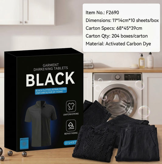 MH08574 Garment Darkening Sheets (Black)