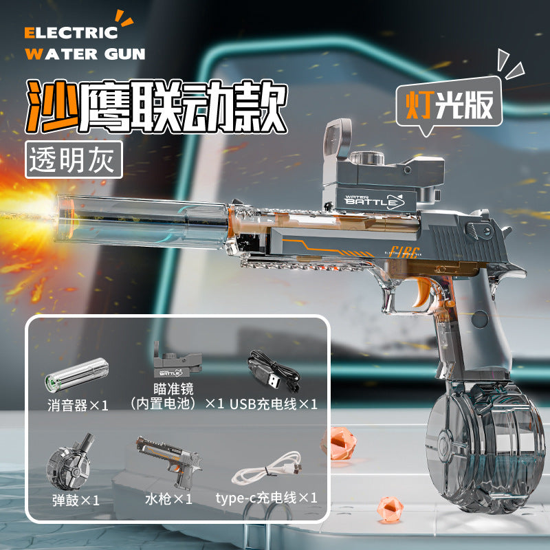 TT00202 LED မီးလင်းတဲ့ ‌ရေပြွတ်သေနတ်