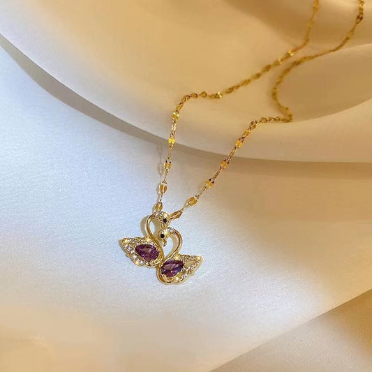 MJ01232 LoveBirds Necklace