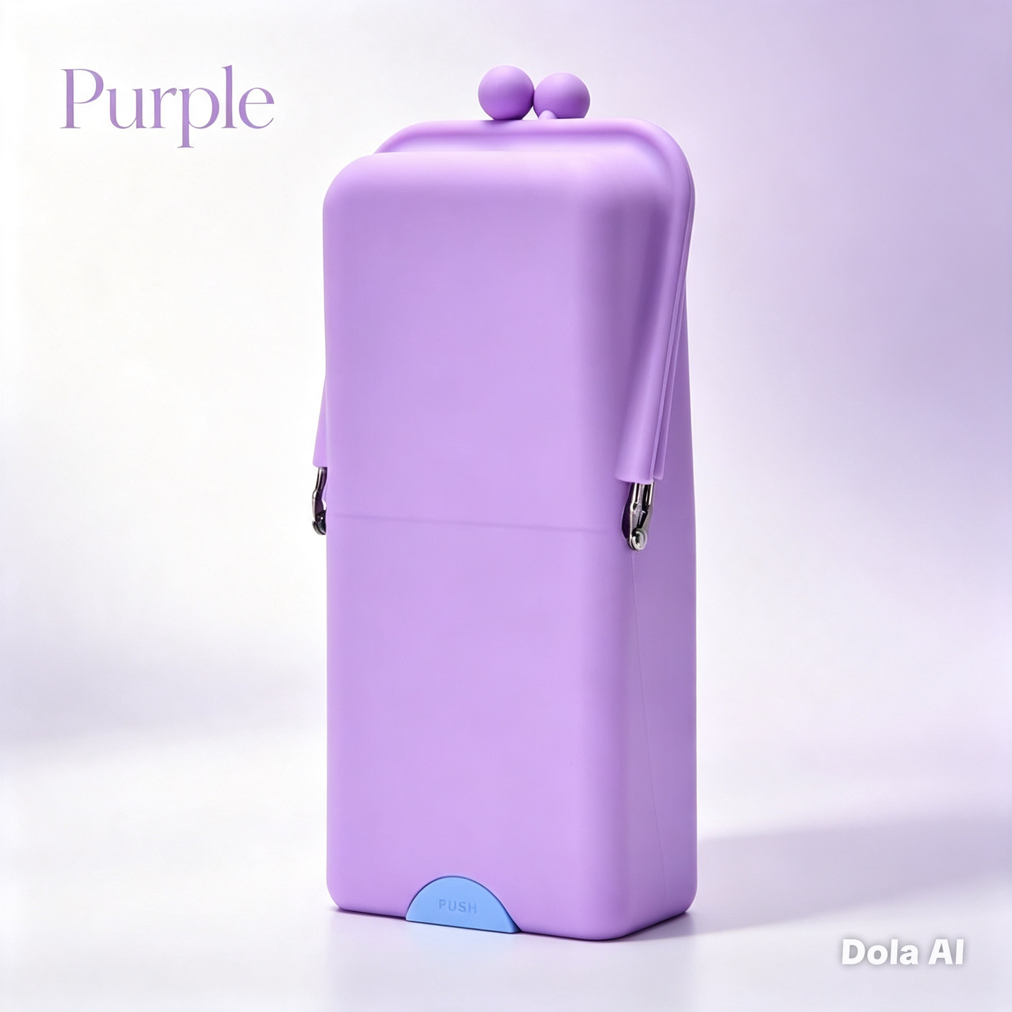 MC08431 Standing Silicone Makeup Pouch