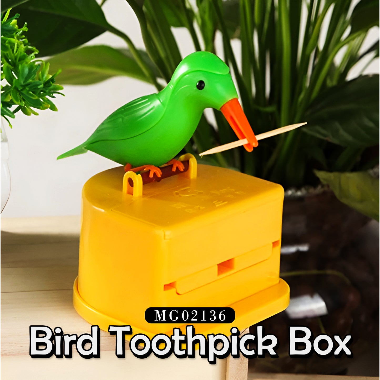 MG02136 Bird toothpick box (2pcs)