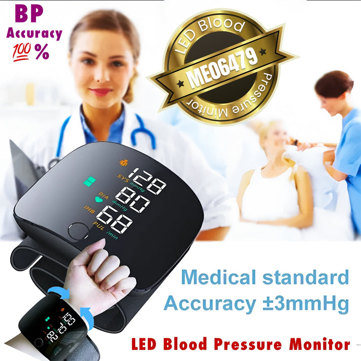 ME06479 LED Blood Pressure Monitor – Migoo.OS