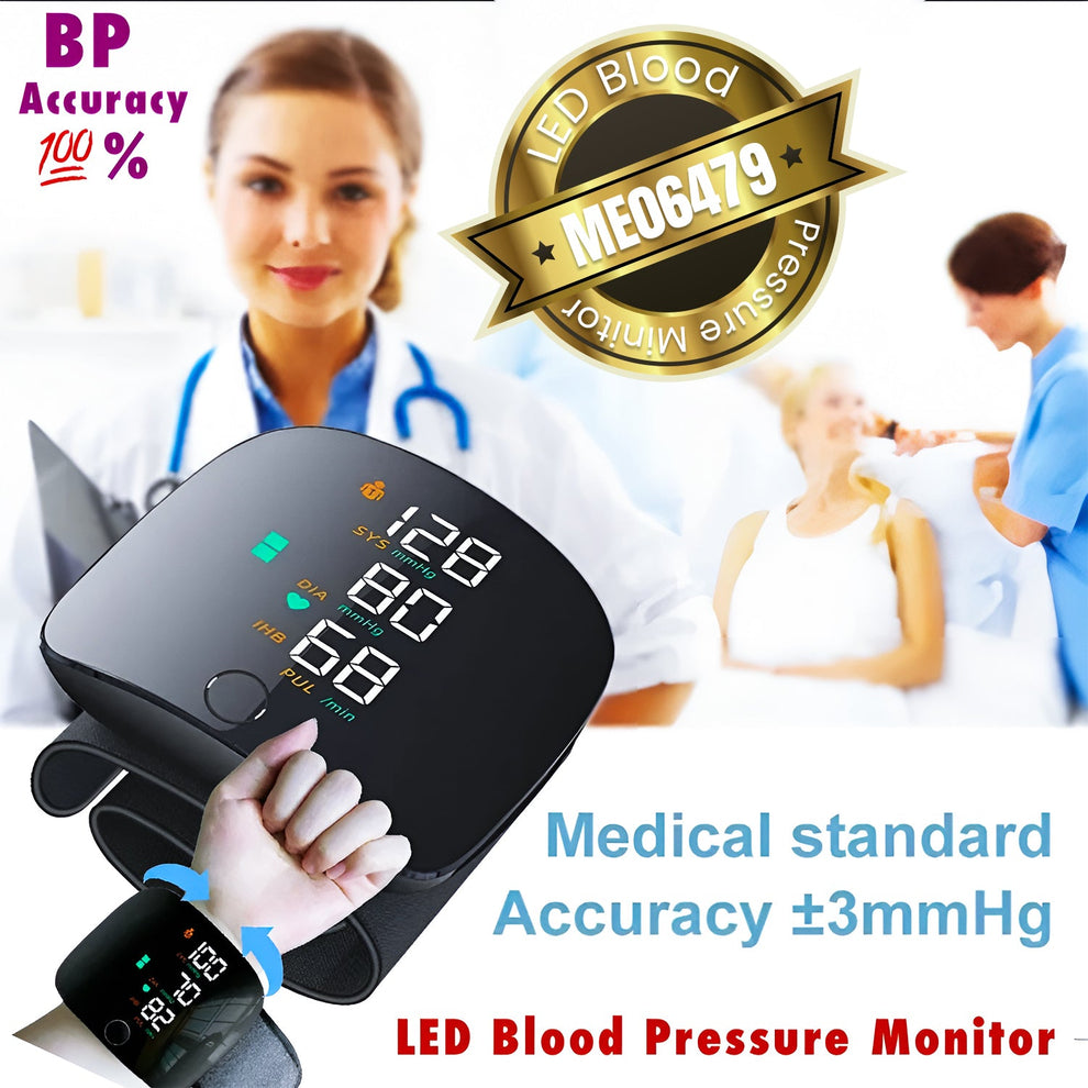 ME06479 LED Blood Pressure Monitor – Migoo.OS