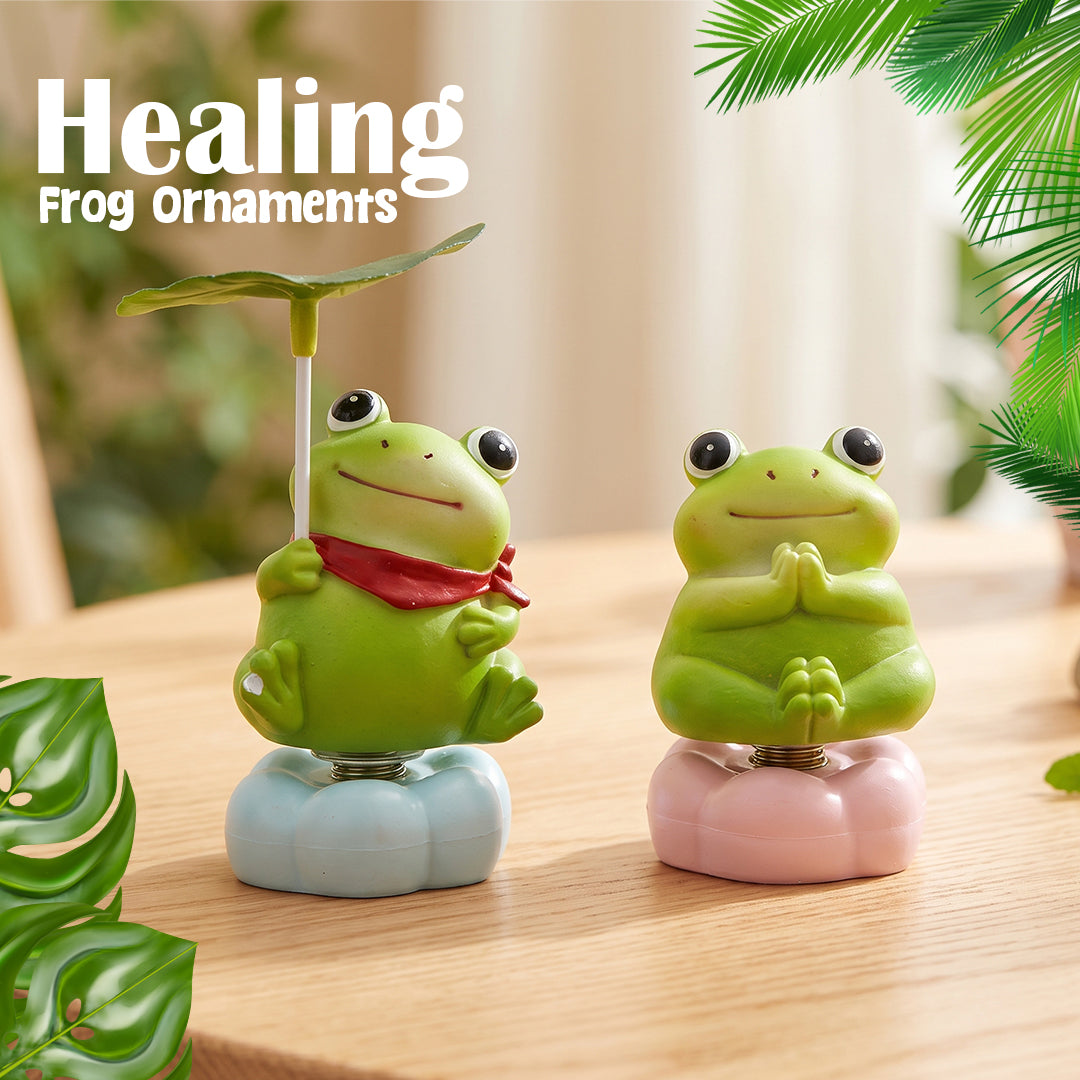 MT08181 Healing Frog Ornaments