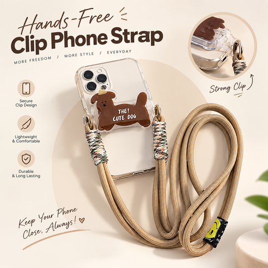 MM08436 Hands-Free Clip Phone Strap