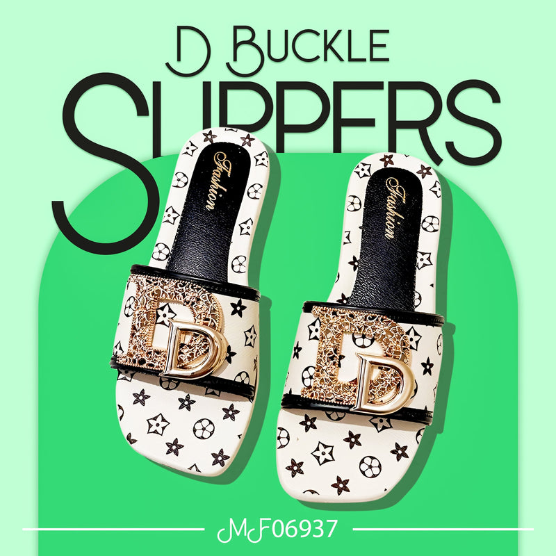 MF06937 D -Buckle Slippers