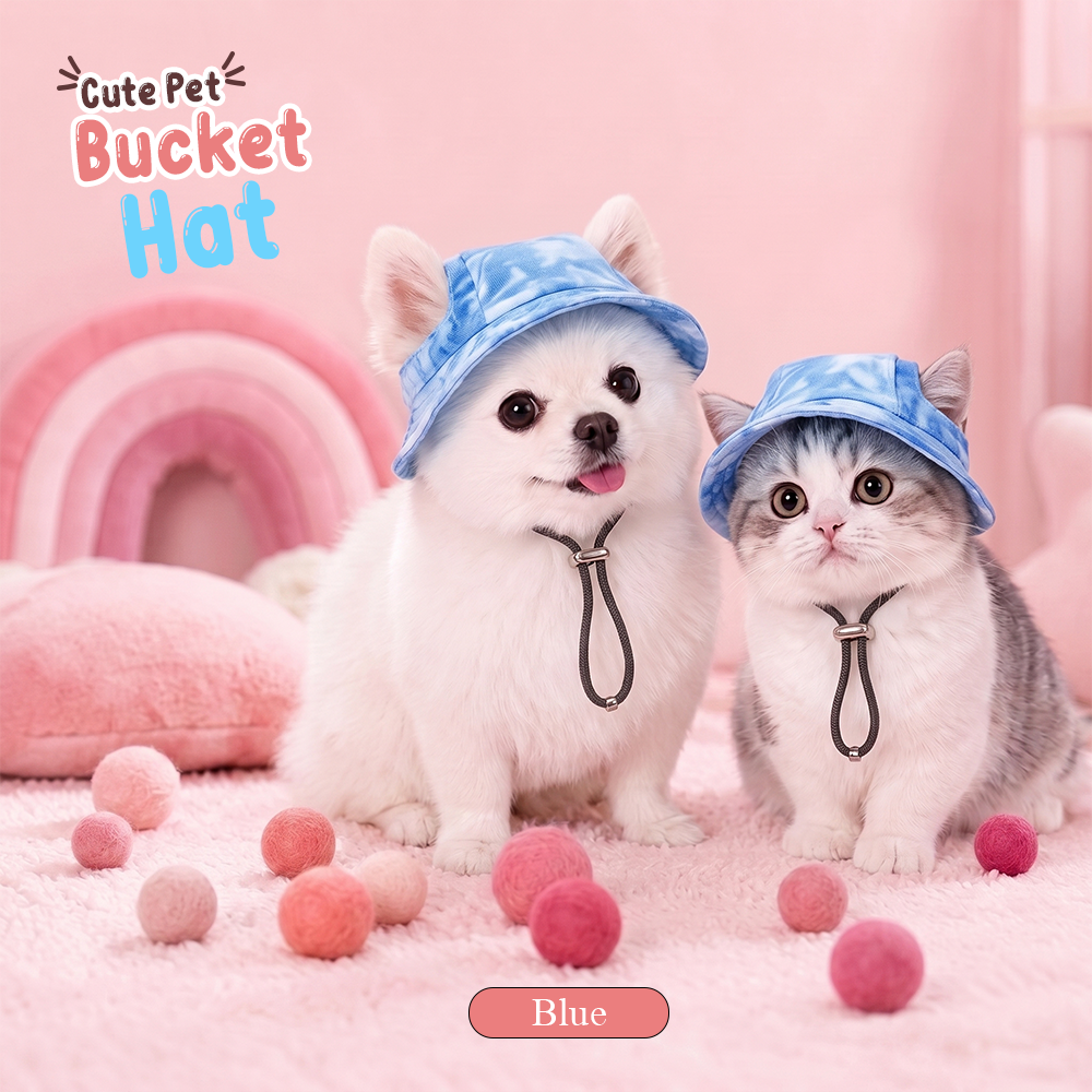 MP08234 Cute Pet Bucket Hat (2Pcs)