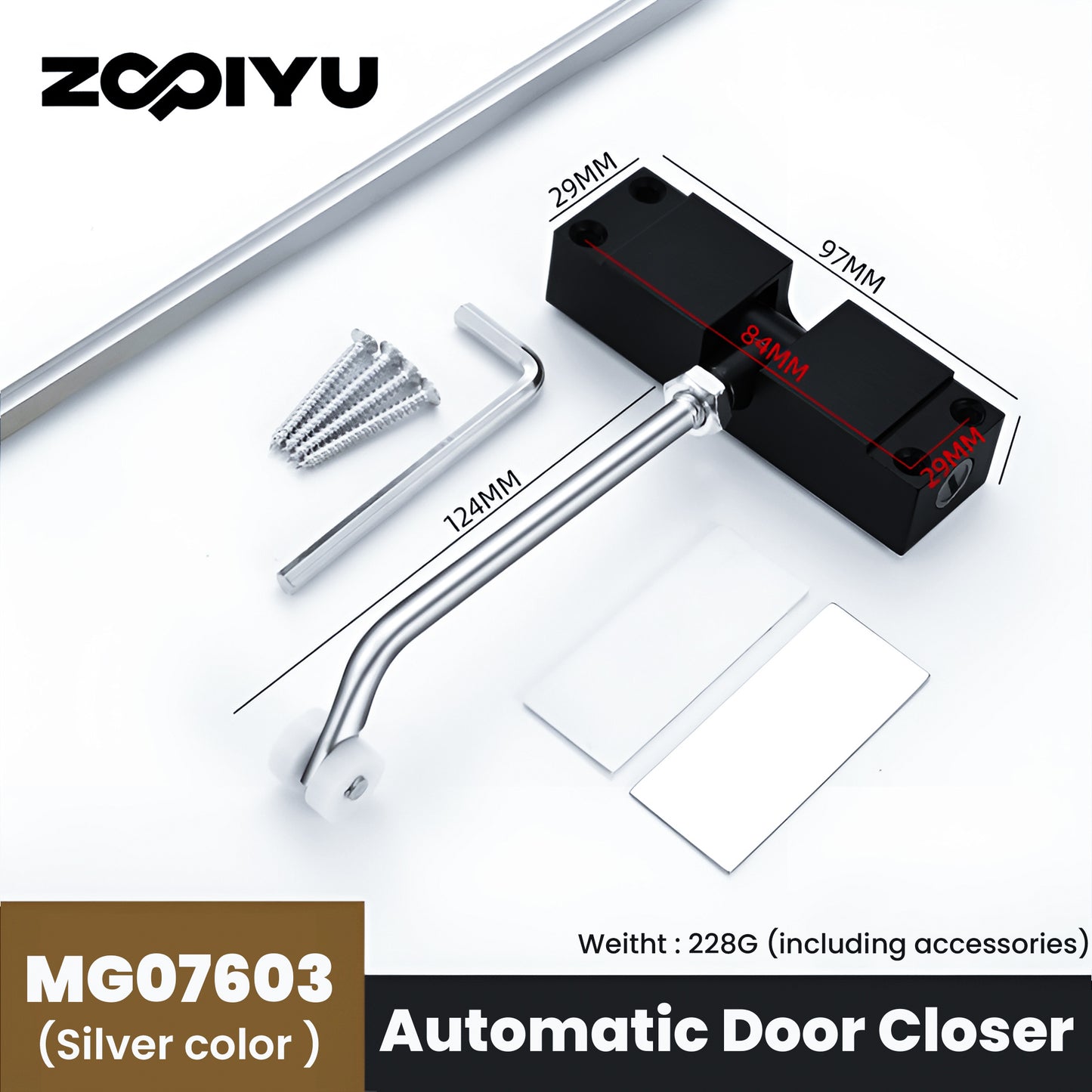 MG07603 Automatic Door Closer