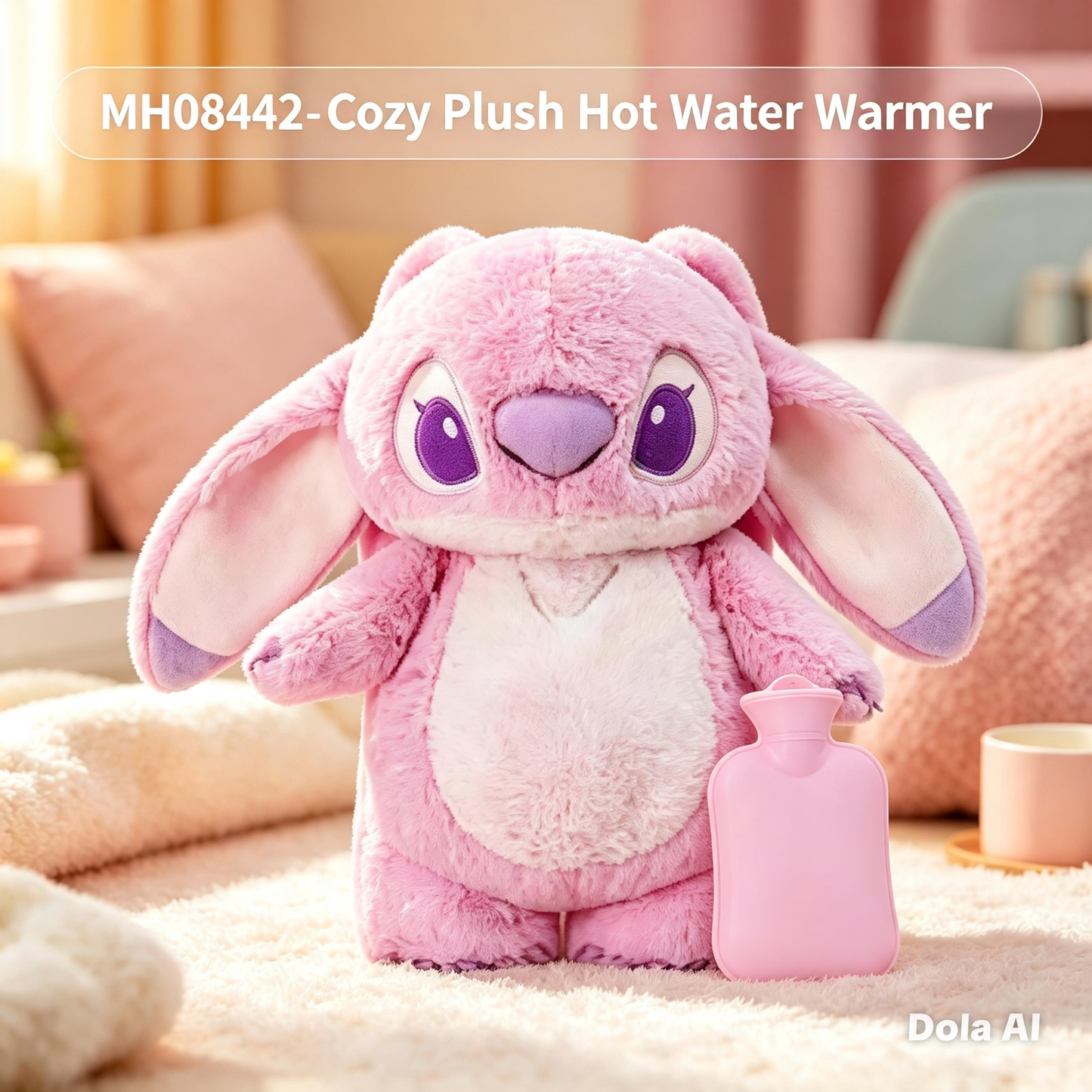 MH08442  Cozy Plush Hot Water Warmer