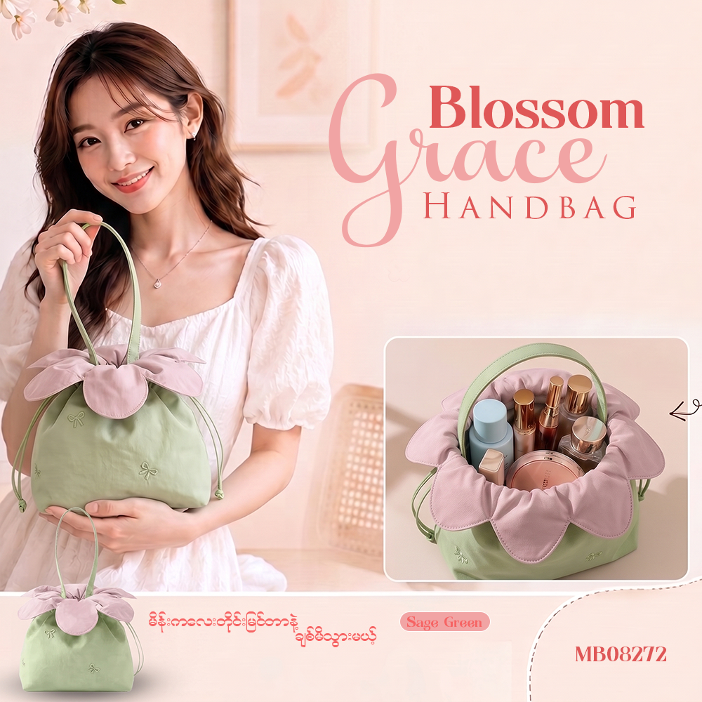 MB08272  Blossom Grace Handbag