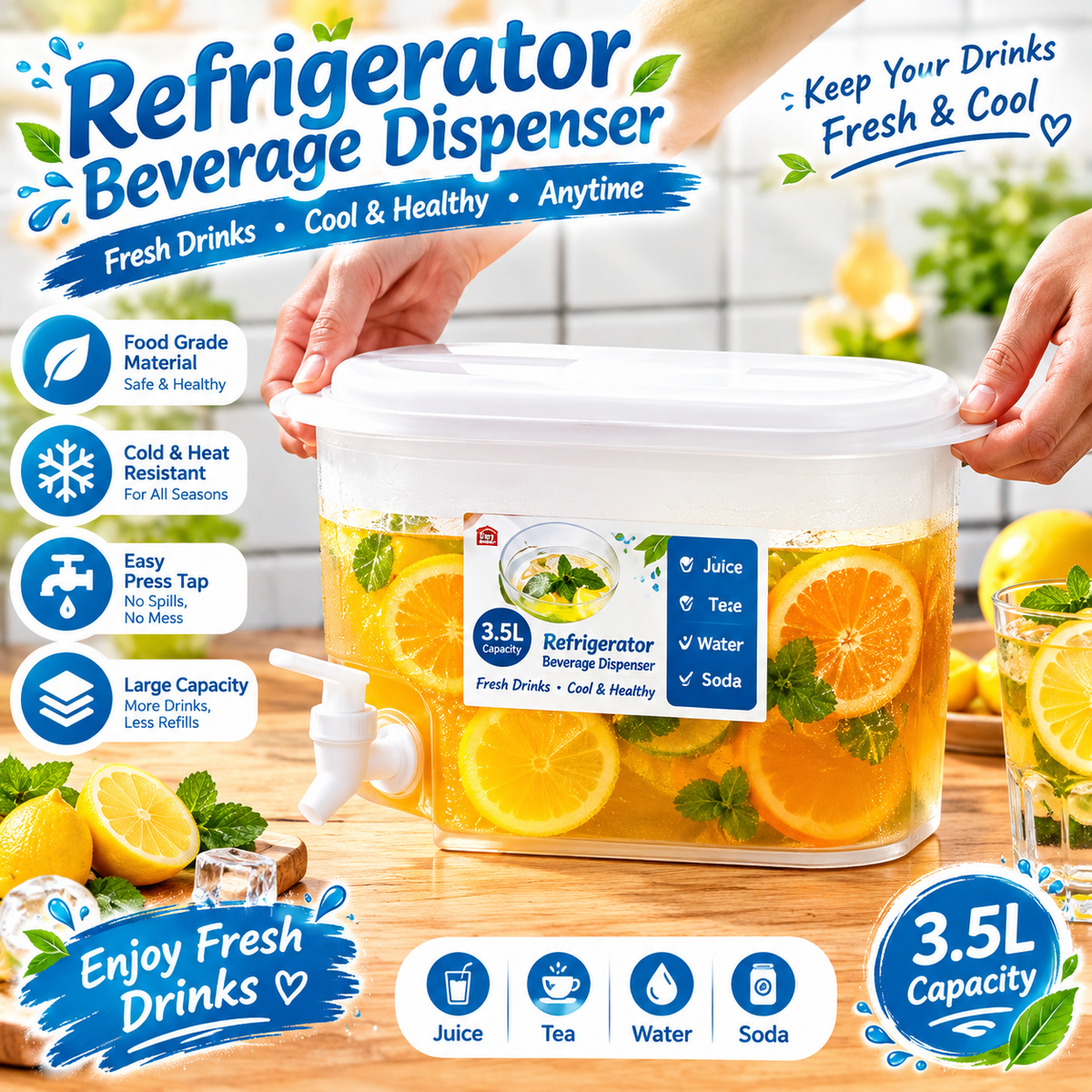 MH08667 Refrigerator Beverage Dispenser
