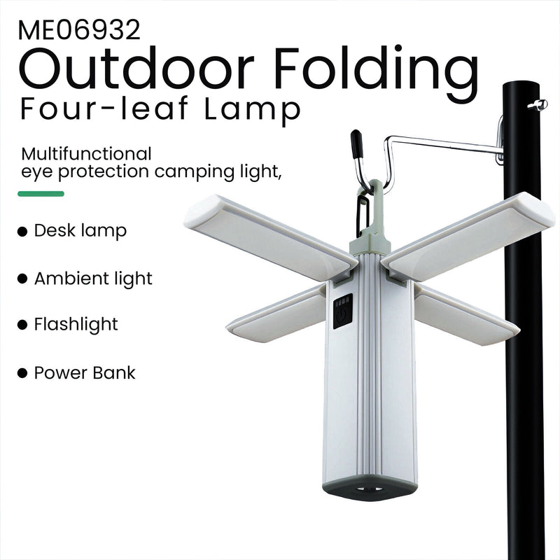 ME06932 Outdoor Folding Four-Leaf Lamp