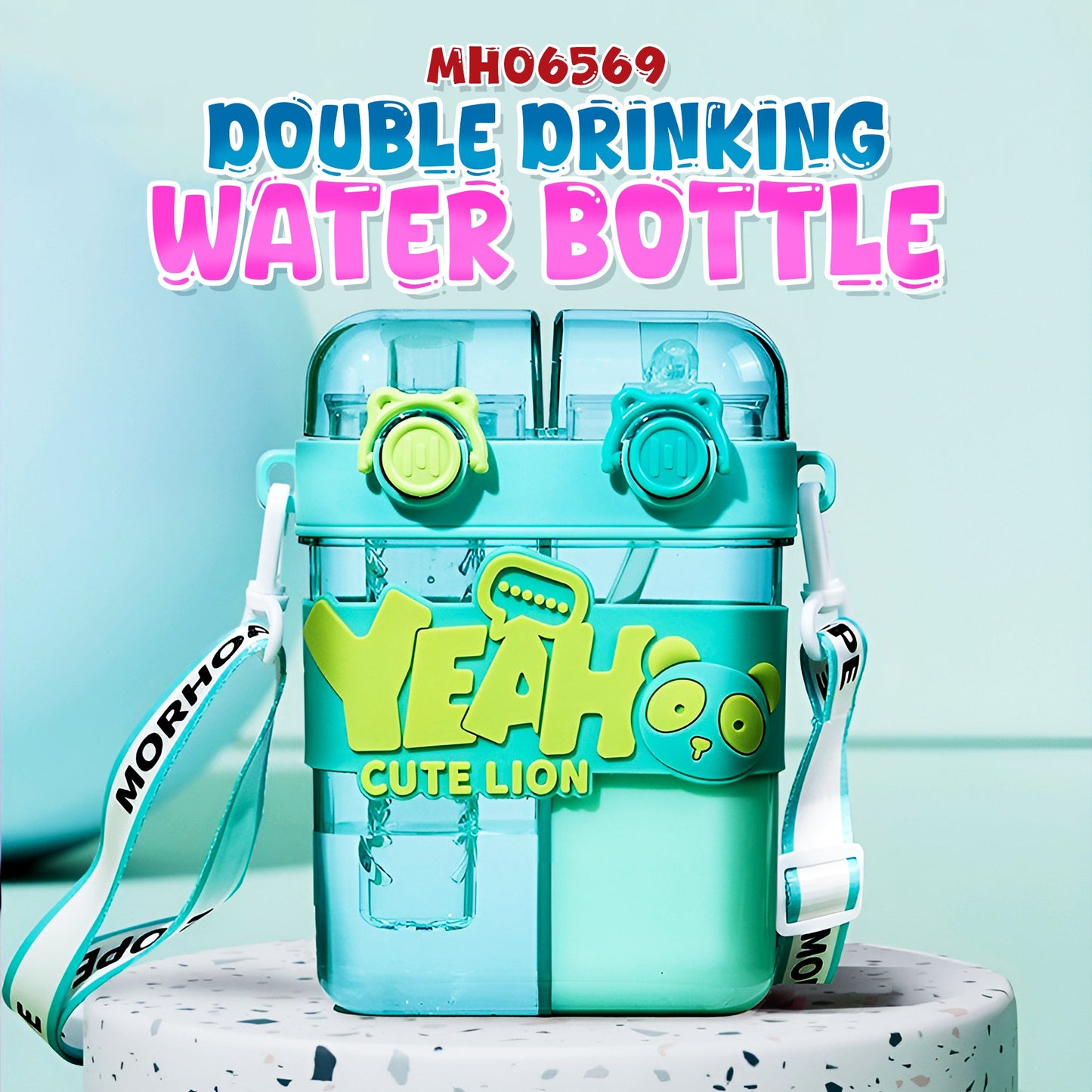 MH06569 Double Drinking Water Bottel