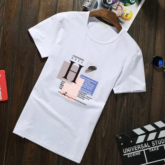 MF02079 ခေတ်မှီတဲ့ဒီဇိုင်းနဲ့ အမျိုးသား T-Shirt