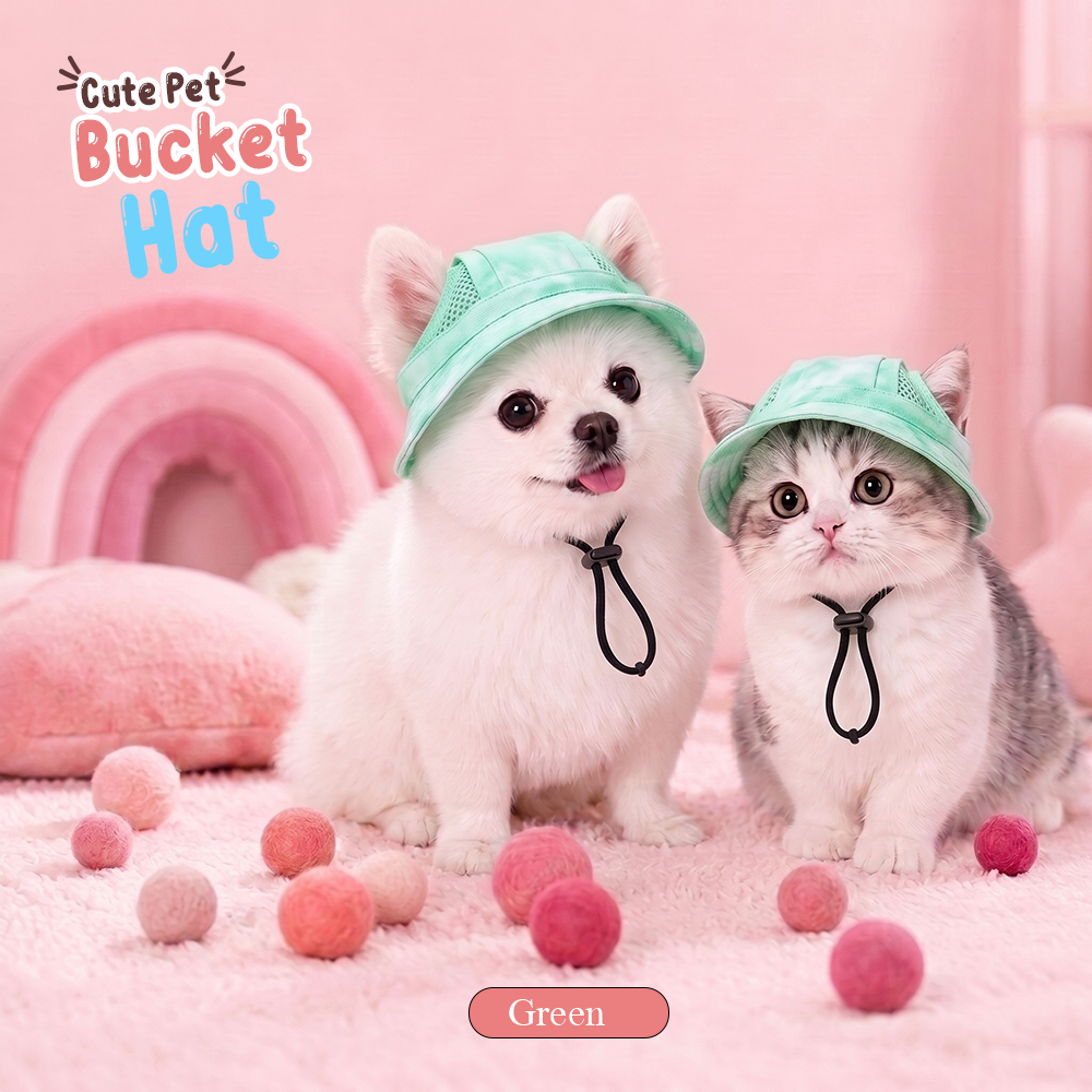 MP08234 Cute Pet Bucket Hat (2Pcs)