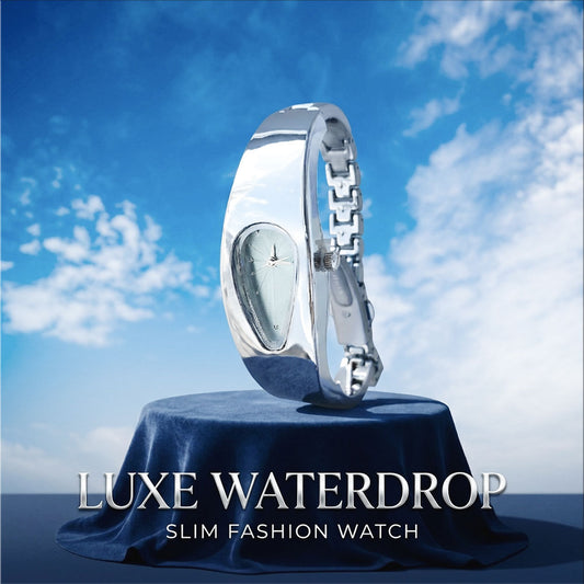 MW08466  Luxe Waterdrop Slim Fashion Watch