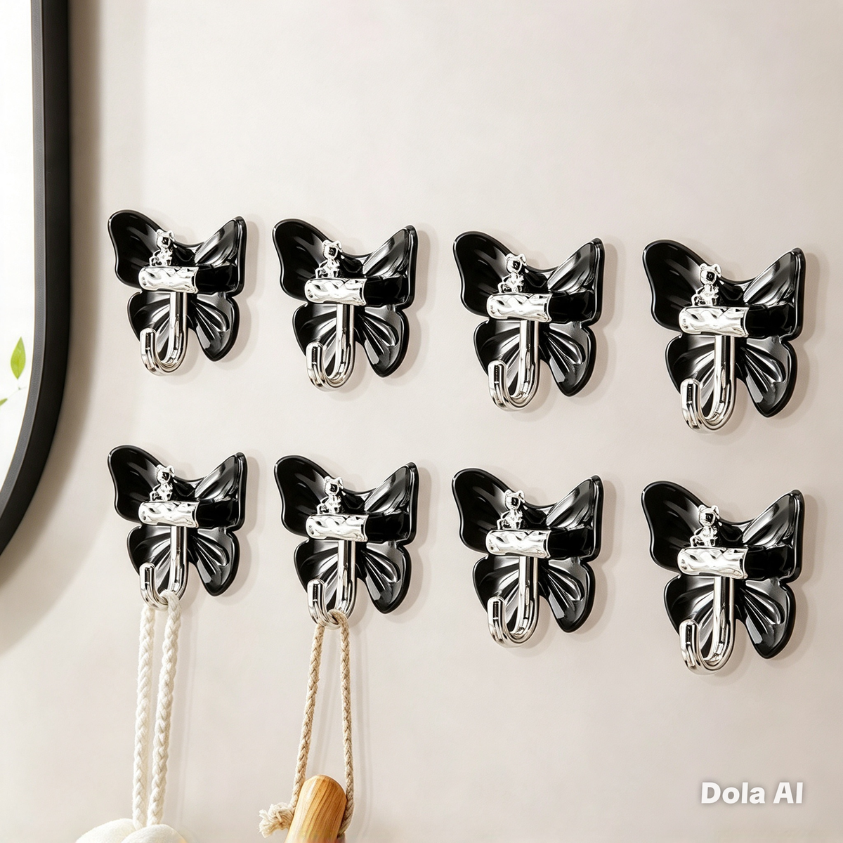 MH08669 Butterfly Wall Hook (8pcs)