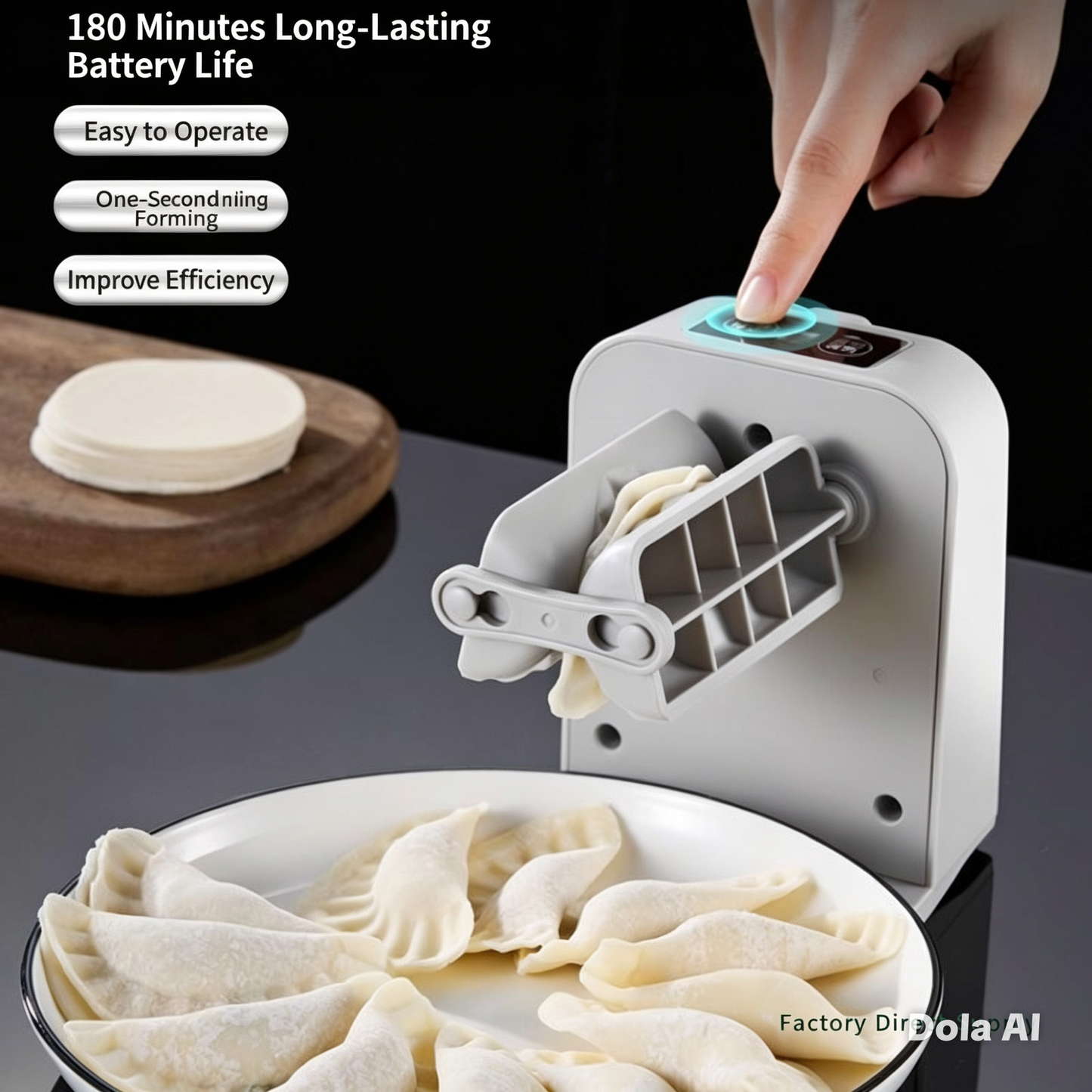 MH50922 Fully Automatic Small Mold Home Dumpling