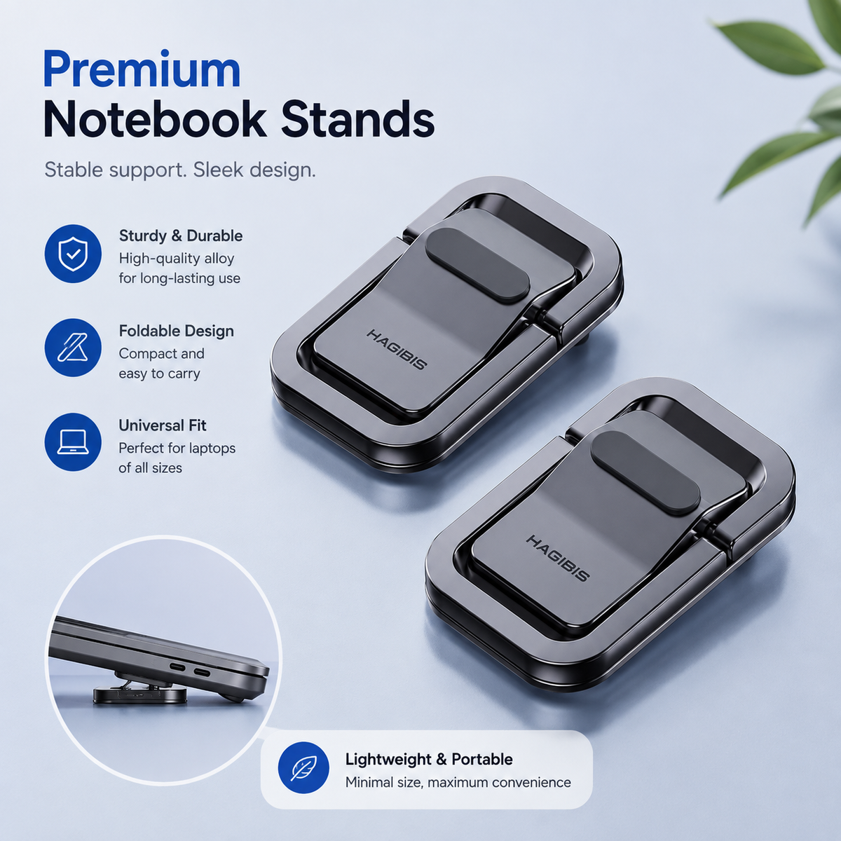 MM08542 Luxe AirLift Laptop Stand