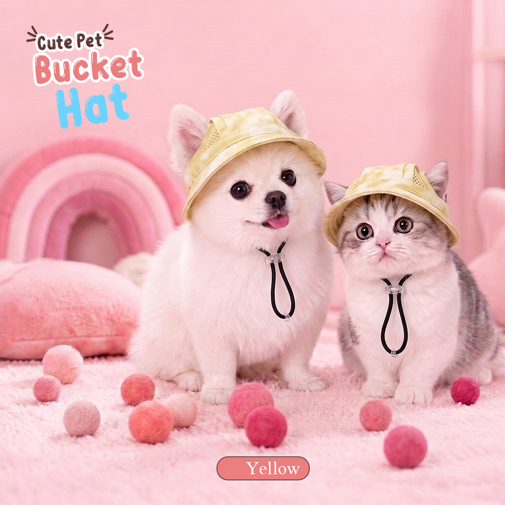 MP08234 Cute Pet Bucket Hat (2Pcs)