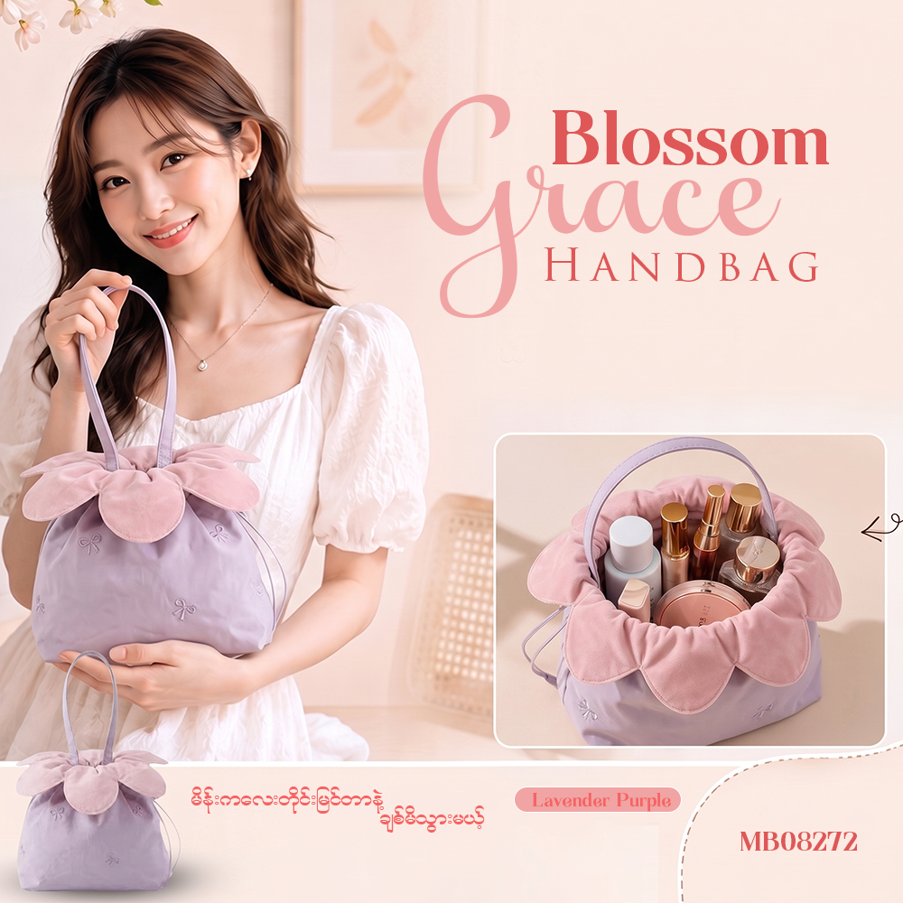 MB08272  Blossom Grace Handbag