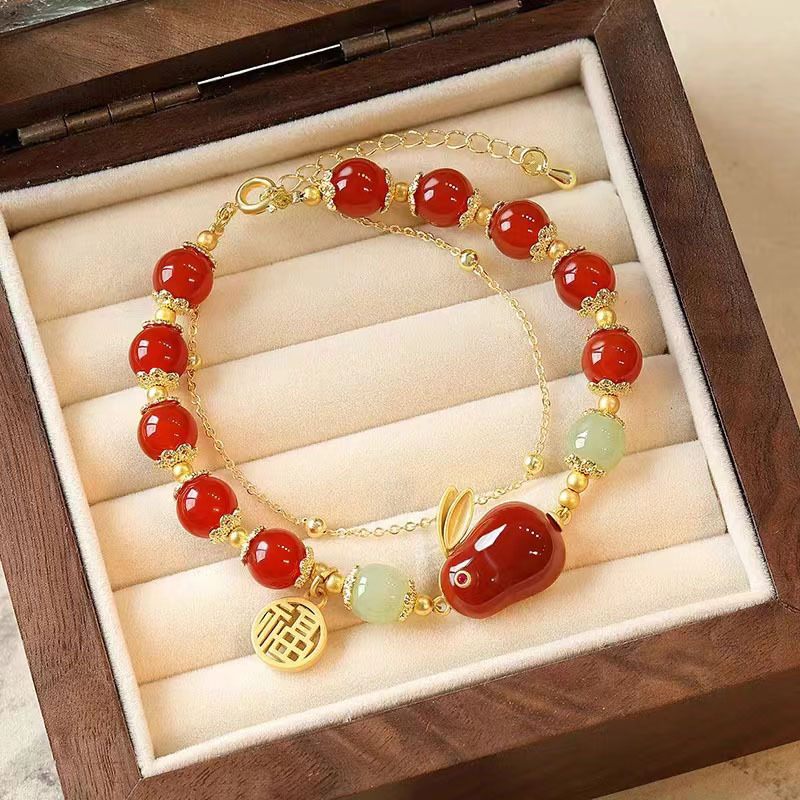 MJ06928 Ruby Bracelet