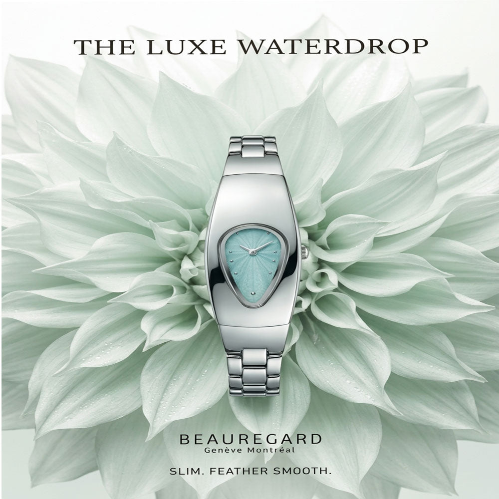 MW08466  Luxe Waterdrop Slim Fashion Watch