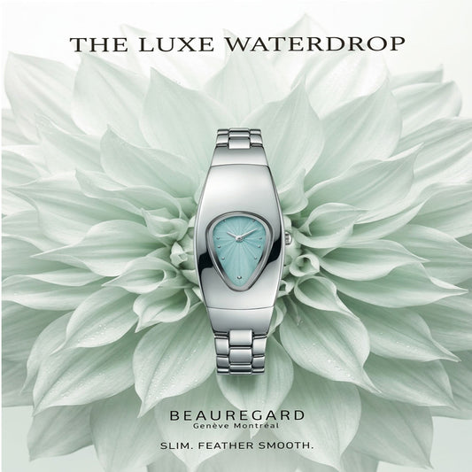 MW08466  Luxe Waterdrop Slim Fashion Watch