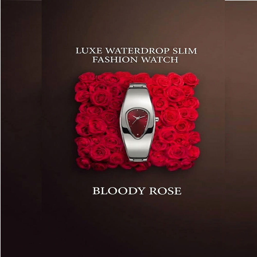 MW08466  Luxe Waterdrop Slim Fashion Watch
