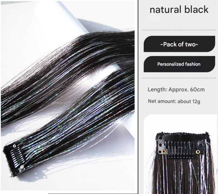 MJ06593  Laser Silk Hair Wig