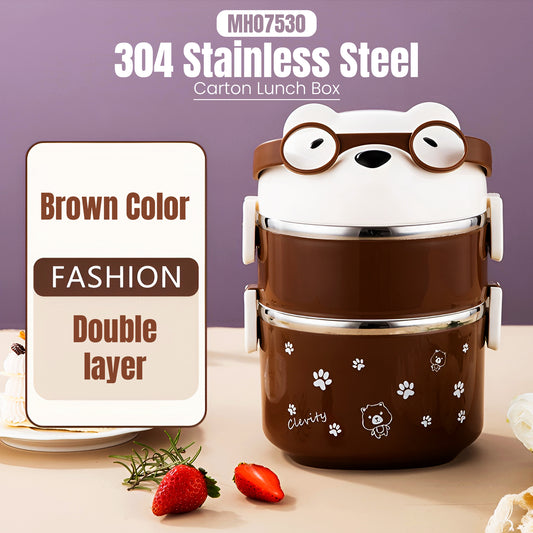 MH07530 304 Stainless Steel Carton Lunch Box