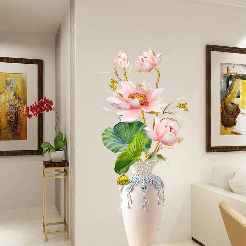 MH06708 Flower Wall Decoration Sticker