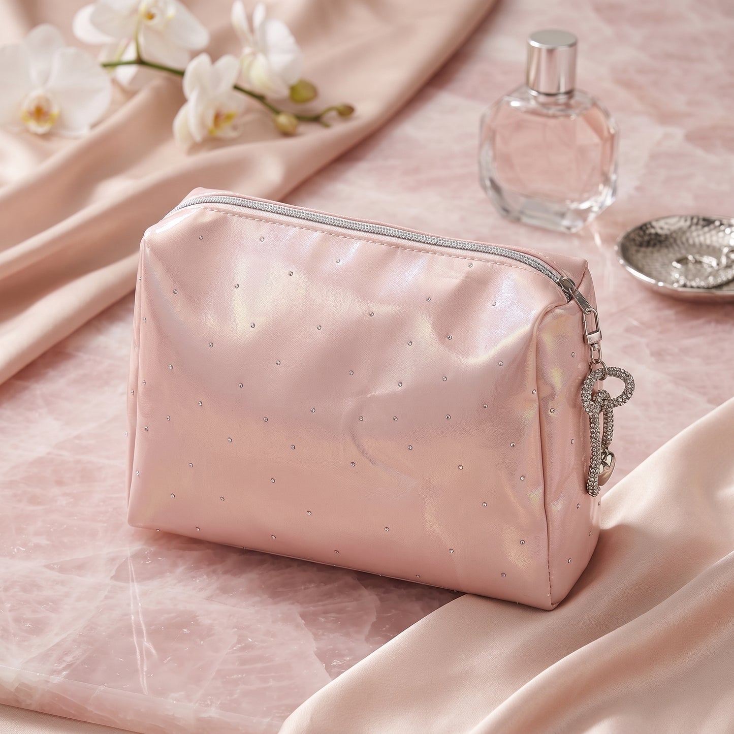 MB08358 Diamond Satin Bag