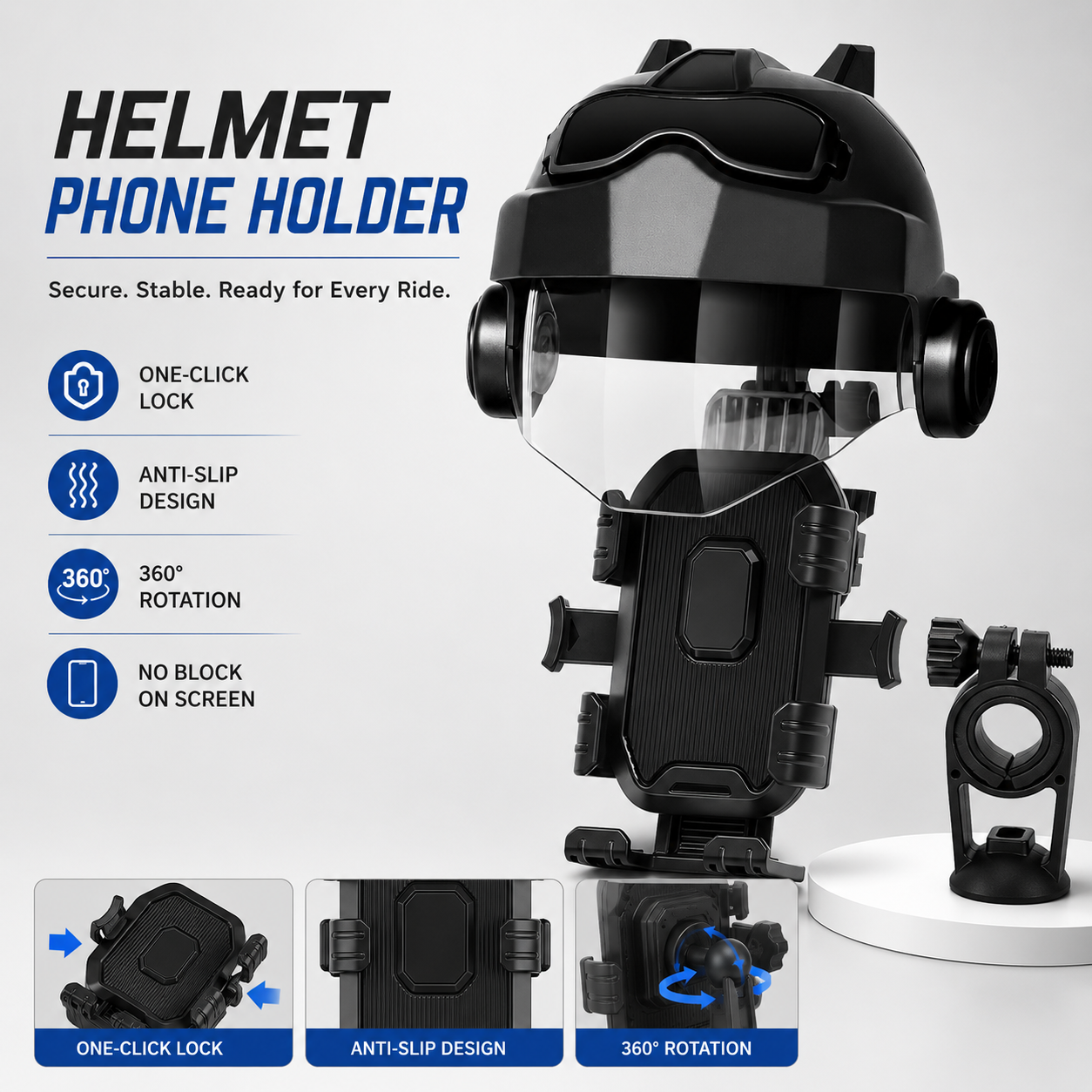 MV08366 Helmet Phone Holder