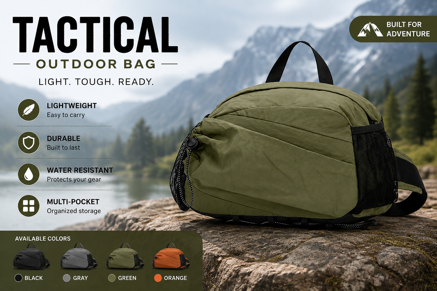 MB08415  Tactical Outdoor Bag