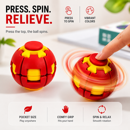 MT08222 3D Gyro Stress Relief Ball