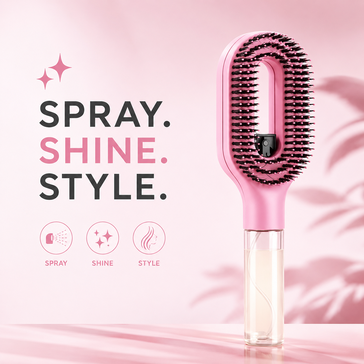 MC08233 Spraying Hair Comb