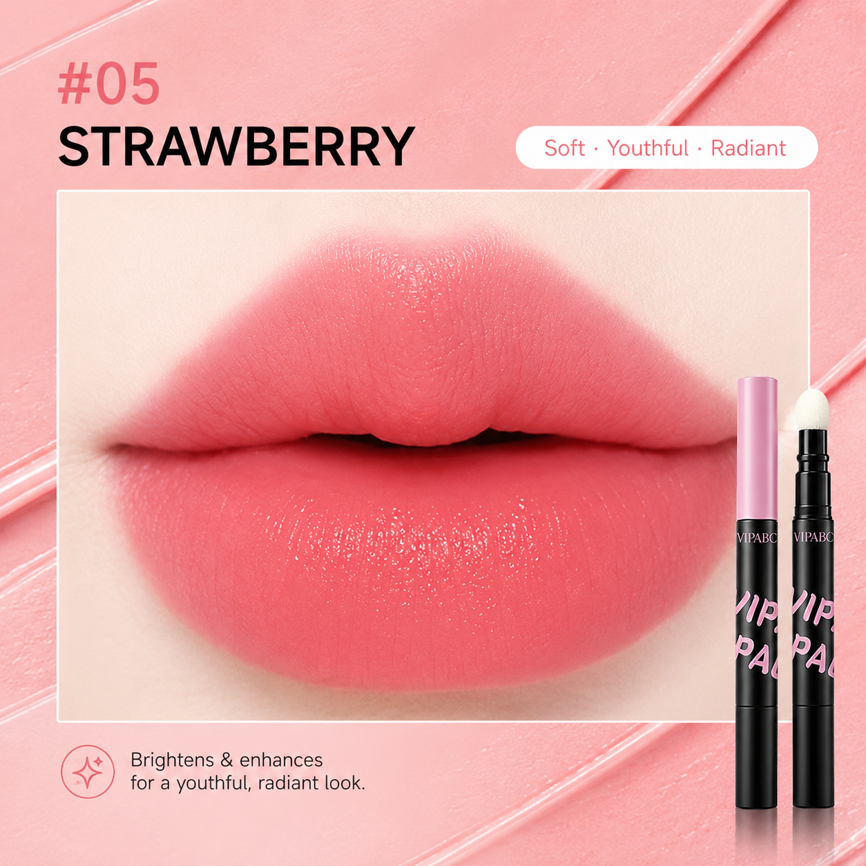 MC08178  VIPABC Cushion Lip Cream