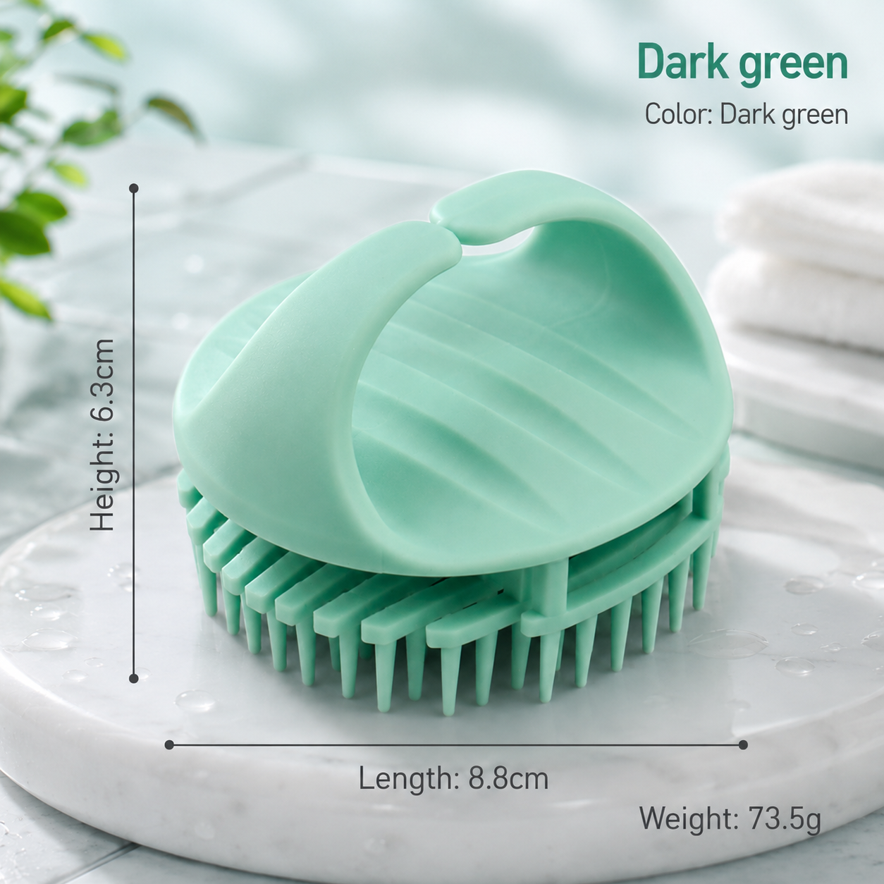 MC08293 Soft Silicone Hair Brush